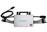1 x RAW Customer Returns Hoymiles HM-1500 Solar Microinverter for 4 PV Modules - RRP €418.58