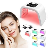 1 x RAW Customer Returns Deciniee LED Facial Mask Light Therapy Mask 7 Colors LED Mask Face Beauty - Light Therapy Face for Anti-Wrinkle Skin Tightening Mask - RRP €61.66