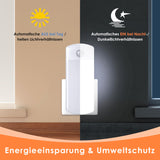 1 x RAW Customer Returns Hiboom 2 Pack LED Night Light Sockets 4 in 1 Night Lights with Motion Sensor Power Failure Flashlights with EU Plug Removable LED Night Lights with Battery for Hurricane Emergency Night - RRP €41.3