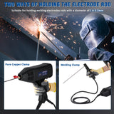 1 x RAW Customer Returns BAOSHISHAN Portable ARC Welder with Welding Electrode Clamp for 1.6-3.2mm Welding Electrode Rod 220V - RRP €122.98