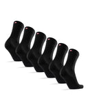 1 x RAW Customer Returns DANISH ENDURANCE Merino Wool Socks Black - 3 Pairs, EU 39-42  - RRP €27.95