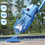 1 x RAW Customer Returns Water Tech POOL BLASTER Max Li swimming pool vacuum cleaner, with rechargeable battery, cordless pool vacuum, brush head 27cm, large filter bag - RRP €258.78