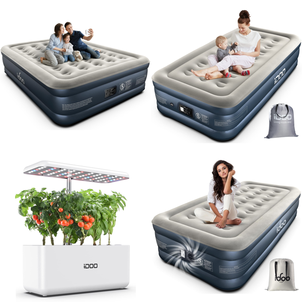 RAW Customer Returns Job Lot Pallet - Air Mattresses, Inflatable Sofas, Smart Garden System, Smart Body Circumference Tape - 32 Items - RRP €2560.65